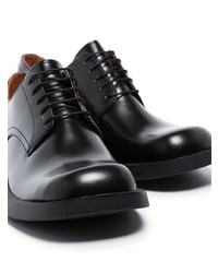 schwarze klobige Leder Derby Schuhe von CamperLab