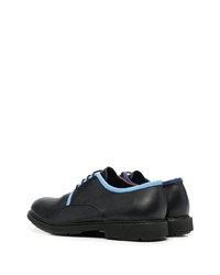 schwarze klobige Leder Derby Schuhe von Camper