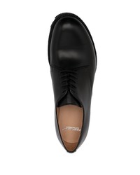 schwarze klobige Leder Derby Schuhe von UNDERCOVE