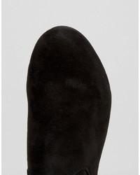 schwarze kniehohe Stiefel von Daisy Street