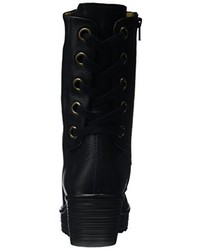 schwarze kniehohe Stiefel von Fly London