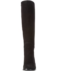 schwarze kniehohe Stiefel von Giudecca