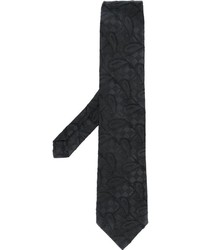 schwarze Krawatte mit Paisley-Muster von Etro