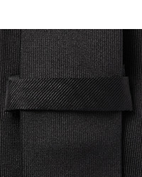 schwarze Krawatte von Alexander McQueen