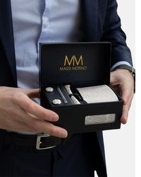 schwarze Krawatte von Massi Morino