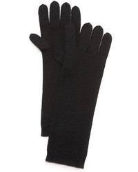 schwarze lange Handschuhe von TSE