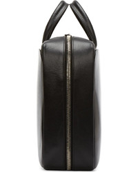 schwarze Leder Aktentasche von Givenchy