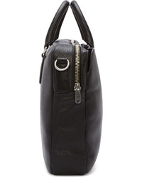 schwarze Leder Aktentasche von Marc by Marc Jacobs