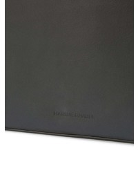 schwarze Leder Aktentasche von Mansur Gavriel