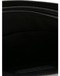 schwarze Leder Aktentasche von Michael Kors Collection