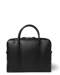 schwarze Leder Aktentasche von Givenchy