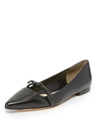 schwarze Leder Ballerinas von 3.1 Phillip Lim