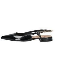 schwarze Leder Ballerinas von Högl