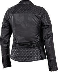 schwarze Leder Bikerjacke von John Doe