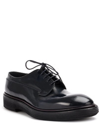 schwarze Leder Brogues von Premiata