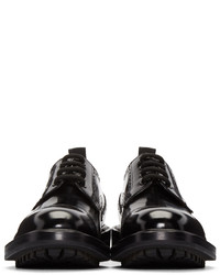 schwarze Leder Brogues von Marc Jacobs