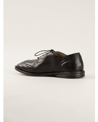 schwarze Leder Brogues von Marsèll