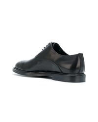 schwarze Leder Brogues von Dolce & Gabbana