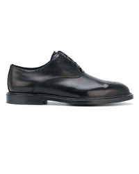 schwarze Leder Brogues von Dolce & Gabbana