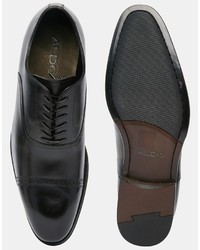 schwarze Leder Brogues von Aldo