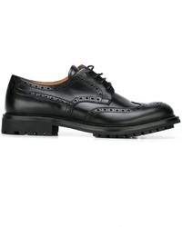 schwarze Leder Brogues von Church's