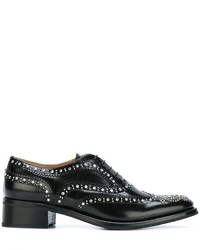 schwarze Leder Brogues von Church's