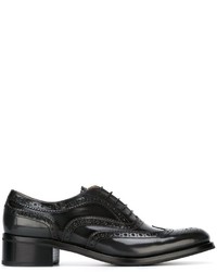 schwarze Leder Brogues von Church's