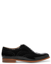 schwarze Leder Brogues von Church's