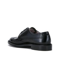 schwarze Leder Brogues von Alden