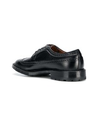 schwarze Leder Brogues von Alden