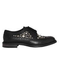 schwarze Leder Brogues von Burberry