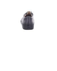 schwarze Leder Brogues von Finn Comfort
