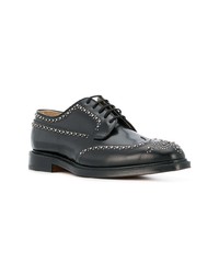 schwarze Leder Brogues von Church's