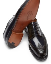 schwarze Leder Brogues von Church's