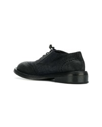 schwarze Leder Brogues von Marsèll