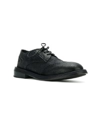 schwarze Leder Brogues von Marsèll