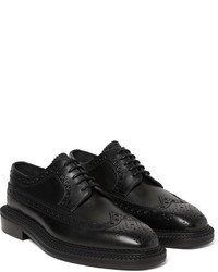 schwarze Leder Brogues von Burberry