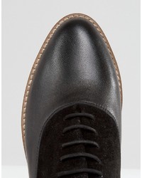 schwarze Leder Brogues von Asos