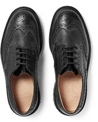 schwarze Leder Brogues von Church's