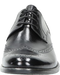 schwarze Leder Brogues von Mercedes