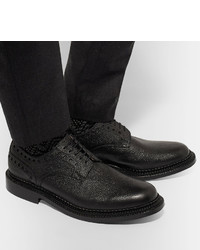 schwarze Leder Brogues von Grenson