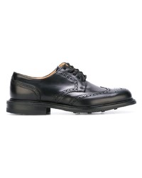 schwarze Leder Brogues von Church's