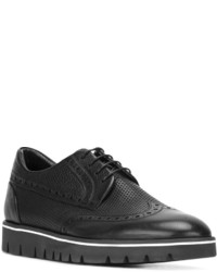 schwarze Leder Brogues von Baldinini