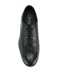 schwarze Leder Brogues von Cole Haan