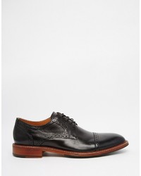 schwarze Leder Brogues von Aldo