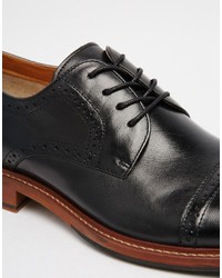 schwarze Leder Brogues von Aldo