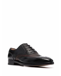 schwarze Leder Brogues von Bally