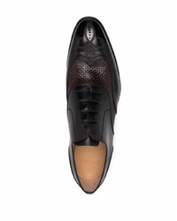 schwarze Leder Brogues von Bally