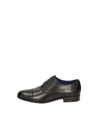 schwarze Leder Brogues von Sioux