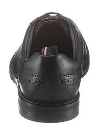 schwarze Leder Brogues von Strellson